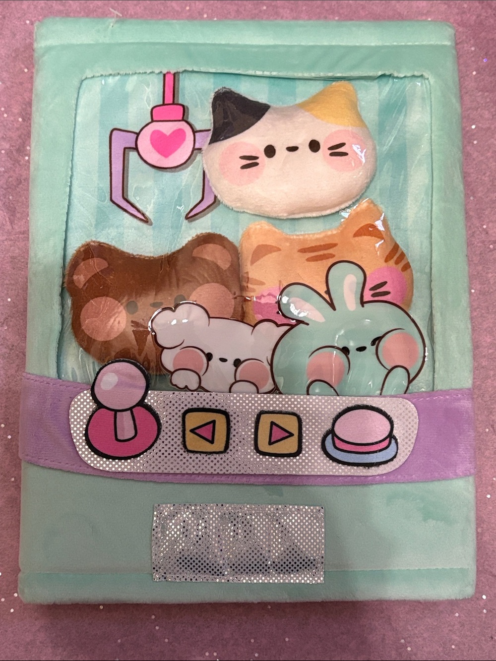 Clair’s Plush Claw Machine Notebook 📓